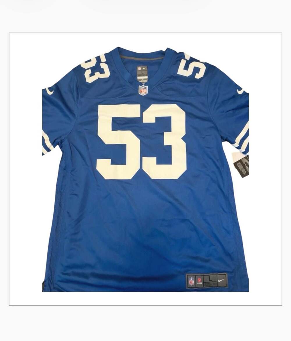 Indianapolis Colts Darius Leonard #53 Nike On Field Game Jersey